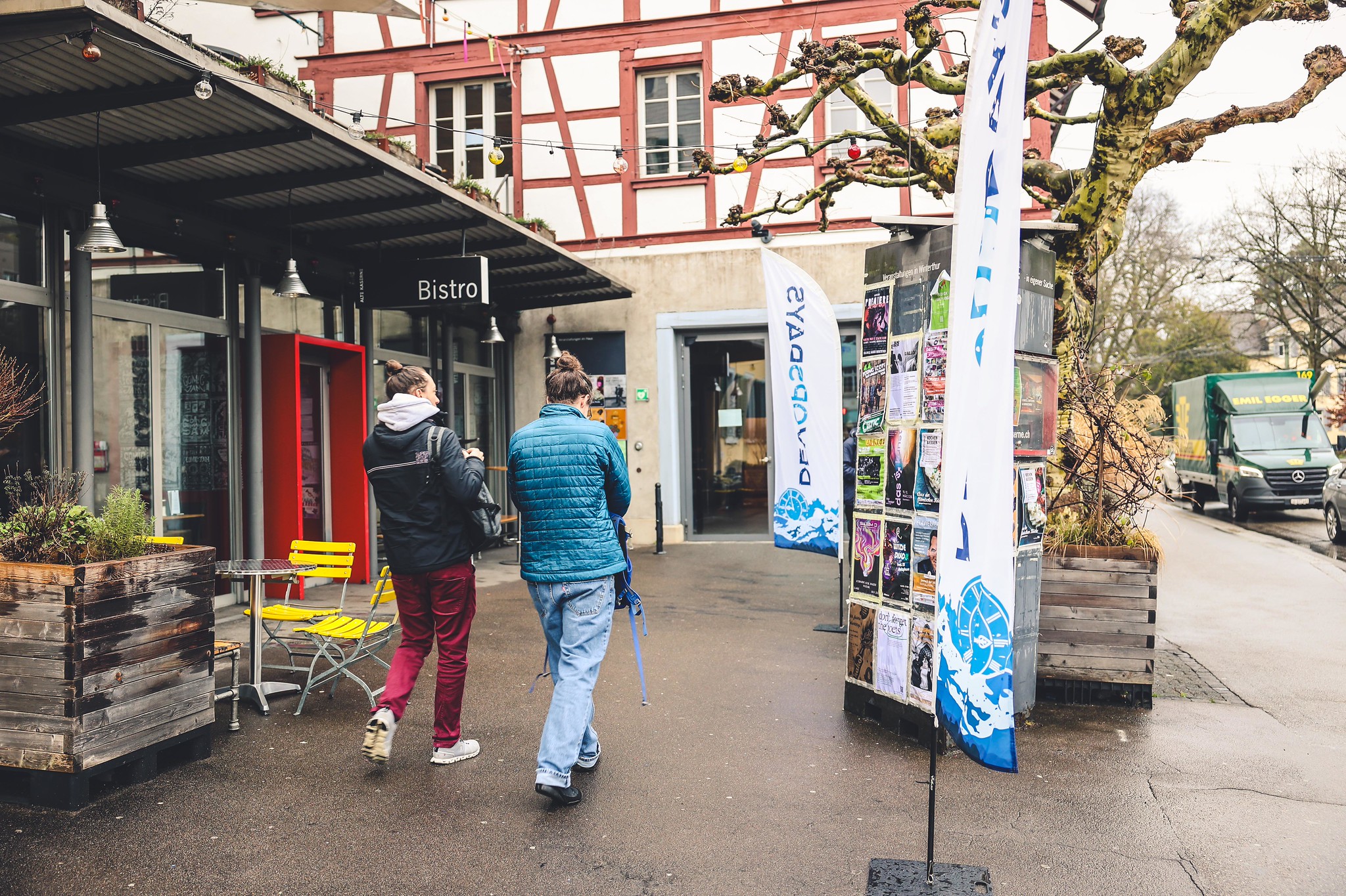 Entrace of Alte Kaserne Winterthur for DevOpsDays 2025