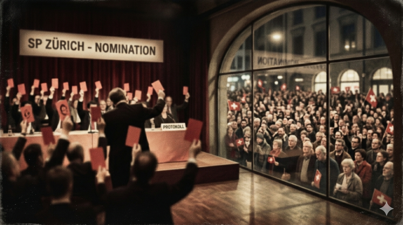 Ein Saal "SP Zürich - Nomination"